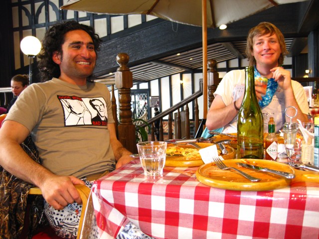 long lunch Pizza for lunch