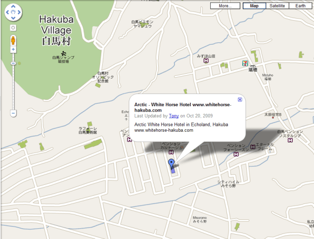 Arctic Map Hakuba map