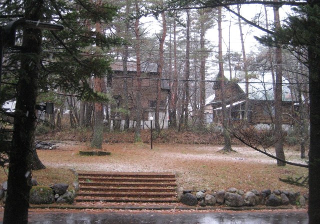 first snow in the valley